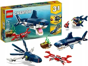 LEGO Creator 3w1 Morskie stworzenia 31088 - Klocki - miniaturka - grafika 3