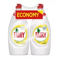 Płyny do naczyń - Fairy PŁYN DO MYCIA NACZYŃ CYTRYNOWY 2X900ML 207722 - miniaturka - grafika 1