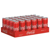 Napoje gazowane - COCA-COLA NAPÓJ GAZOWANY PUSZKA ZGRZEWKA 200ML X 24SZT - miniaturka - grafika 1