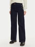 Spodnie damskie - Silvian Heach Jeansy Moldner GPA24304JE Granatowy Wide Leg - miniaturka - grafika 1