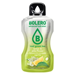 BOLERO CLASSIC ICED GREEN TEA LEMON & ELDERFLOWER 8g - Zdrowa żywność - miniaturka - grafika 1
