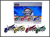 Samochody i pojazdy dla dzieci - Hipo Motor cross 12cm 4kol - miniaturka - grafika 1