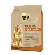 Mokra karma dla kotów - SELECT GOLD Hair+Skin Adult Łosoś i drób 2,5 kg - miniaturka - grafika 1