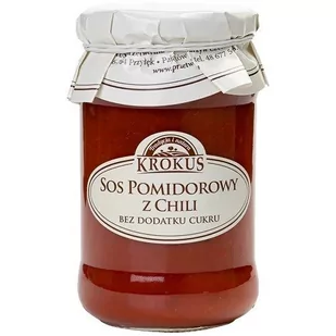 Krokus Sos Pomidorowy z Chili 340g - KROSOSPOMCHIL - Sosy w słoikach - miniaturka - grafika 1