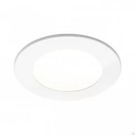 Oprawy, klosze i abażury - Oprawa punktowa Led Atom 3000K 24V/3W Biała - miniaturka - grafika 1