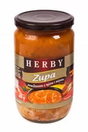 Zupy w płynie - Zupa Pomidorowa Z Ryżem I Mięsem Herby 680 G - miniaturka - grafika 1