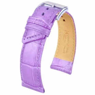 Fioletowy pasek Skórzany 18 mm HIRSCH Princess NQR 02628184-2-18 (M)  | OFICJALNY SKLEP | RATY 0% • Zapłać później PayPo • GRATIS WYSYŁKA ZWROT DO 365DNI - Akcesoria do zegarków - miniaturka - grafika 1