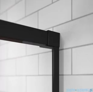 Radaway Idea Black Kdd kabina 110cm część prawa szkło przejrzyste 387063-54-01R - Kabiny prysznicowe - miniaturka - grafika 5