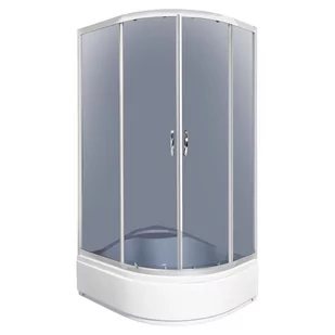 Novoterm Katia G 100x80 Lewa - Kabiny prysznicowe - miniaturka - grafika 1
