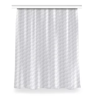Zasłona klasyczna z grafiką 150x200 Plaster miodu, Fabricsy - Zasłony - miniaturka - grafika 1