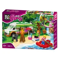Klocki - Klocki Blocki Mygirls 264 Elementy Wakacyjny Camper Kb0112 - miniaturka - grafika 1