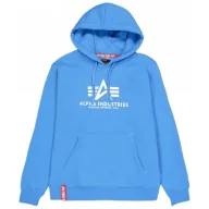 Odzież taktyczna i umundurowanie - Bluza z kapturem Alpha Industries Basic 178312 737 - Mediteranian Blue XL - miniaturka - grafika 1