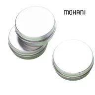 Pojemniki łazienkowe - Mohani Słoik aluminiowy do szamponów w kostce 100 ml - miniaturka - grafika 1