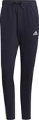 Spodnie sportowe męskie - Adidas Spodnie męskie adidas Essentials Single granatowe GK8997 2XL - miniaturka - grafika 1