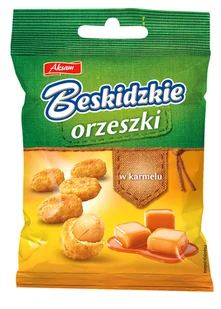 BESKIDZKIE Orzeszki w karmelu 100g - Krakersy - miniaturka - grafika 1