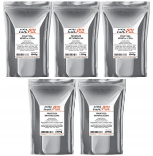 Fruktoza krystaliczna 5kg Cukier owocowy naturalny wysoka jakość Kol-Pol - Cukier i słodziki - miniaturka - grafika 1