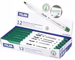 Milan, marker do tablic, zielony, zmywalny - Markery do tablic - miniaturka - grafika 1