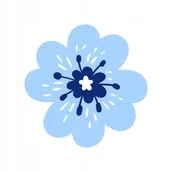 Pasmanteria - Naprasowanka Kwiaty Termo Naklejka Aplikacja - miniaturka - grafika 1