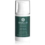 Serum do twarzy - Basiclab Esteticus - Punktowe serum na zmiany mikrozapalne 7% AHA/BHA, 3% kwas azelainowy - miniaturka - grafika 1