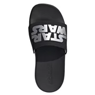 Buty dla dziewczynek - Klapki adidas Adilette Comfort Star Wars Jr ID5237 czarne - miniaturka - grafika 1