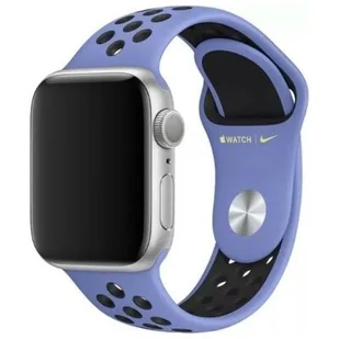 Pasek NIKE Sport Brand do Apple Watch 38/40/41mm Fioletowo-czarny - Akcesoria do smartwatchy - miniaturka - grafika 1