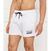 Kąpielówki męskie - Plein Sport Szorty kąpielowe | Regular Fit - miniaturka - grafika 1