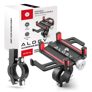 Uchwyt rowerowy na kierownicę Alogy Bike Phone Holder do telefonu 55-95mm na rower motor hulajnogę Czarny - Akcesoria do tabletów i e-booków - miniaturka - grafika 13