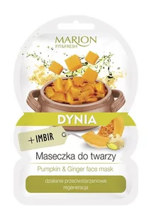 Marion Fit & Fresh Pumpkin & Ginger Face Mask 9 g Maseczka do twarzy Dynia + Imbir - Maseczki do twarzy - miniaturka - grafika 1