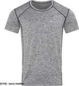 Odzież robocza - Stedman SST8840 - Sportowa koszulka dla mężczyzn SST8840. - szary heather L - miniaturka - grafika 1