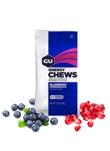 Żelki energetyczne GU Energy Chews Blueberry Pomegranate - Kurtki narciarskie - miniaturka - grafika 1