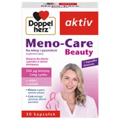 Włosy, skóra, paznokcie - Doppelherz Aktiv Meno-Care Beauty Na włosy i paznokcie, 30 kapsułek - miniaturka - grafika 1