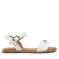 Buty dla dziewczynek - Sandały Tommy Hilfiger Sandal T3A2-33778-0326 S Biały - miniaturka - grafika 1