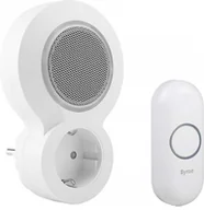 Dzwonki i gongi - Byron zestaw drzwi DBY-23513 bezprzewodowy 13,5 biały 5-częściowy twm_475898 - miniaturka - grafika 1