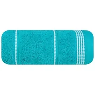 Ręczniki - Eurofirany Euro Firany Ręcznik Kąpielowy Mira 08 500 g/m2 Turkusowy 30x50 1071260 - miniaturka - grafika 1
