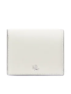 LAUREN RALPH LAUREN Mały Portfel Damski 432962112008 Biały - Portfele - miniaturka - grafika 1