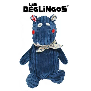 Deglingos Les Simply 23 cm Hipopotam Hippipios - Maskotki i pluszaki - miniaturka - grafika 2