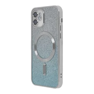 Etui TECTO SHIELD SparkleFlex Mag do Apple iPhone 11 Srebrny Gradient - Etui i futerały do telefonów - miniaturka - grafika 1
