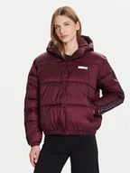 Kurtki damskie - EA7 Emporio Armani Kurtka zimowa 7W000681 AF16413 M5064 Bordowy Relaxed Fit - miniaturka - grafika 1
