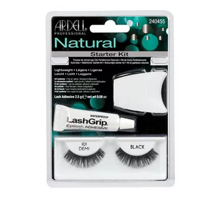 Ardell Natural Lashes Starter Kit Black 101 - zestaw do aplikacji sztuc - Sztuczne rzęsy i akcesoria - miniaturka - grafika 1
