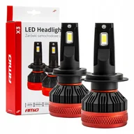 Żarówki samochodowe - Żarówki samochodowe Led seria X3 H7 H18 6500K Canbus 2980 - miniaturka - grafika 1