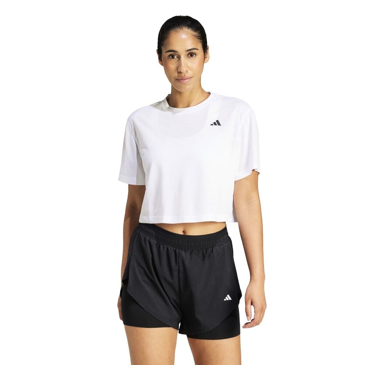 Koszulka damska adidas Workout Essentials Boxy T-Shirt White XS