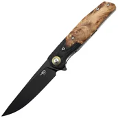 Noże - Nóż składany Bestech Knives Ascot - Wood/Black Blade - miniaturka - grafika 1