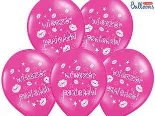 Party Deco Balony na Wieczór Panieński 14&quot 50 szt SB14M-240-006 - Wieczór panieński i kawalerski - miniaturka - grafika 1