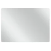 Podnóżki, podpórki, podkładki - Mata pod fotel biurowy Kolor Jasny szary 140x100 cm - miniaturka - grafika 1