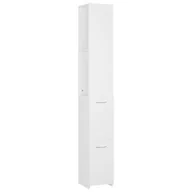 Szafki łazienkowe - vidaXL vidaXL Szafka łazienkowa biała 25x25x170 cm płyta wiórowa 808431 - miniaturka - grafika 1