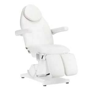 Fotel kosmetyczny elektryczny Sillon Basic pedi 3 siln. biały - Fotele kosmetyczne - miniaturka - grafika 1