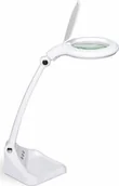 Oświetlenie warsztatowe - Micros Maul z lupą LED MAULiris, ściemniana, biała - miniaturka - grafika 1