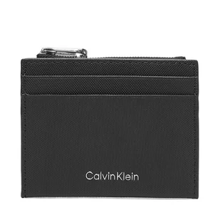 Etui na karty kredytowe Calvin Klein Ck Must Cardholder LV04D1044G Czarny - Etui na dokumenty i karty - miniaturka - grafika 1