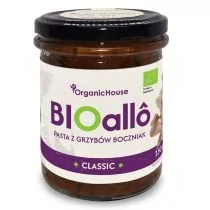 Organichouse Bioallo classic - pasta z grzybów boczniak 180 g Bio - Koncentraty warzywne, przeciery - miniaturka - grafika 1