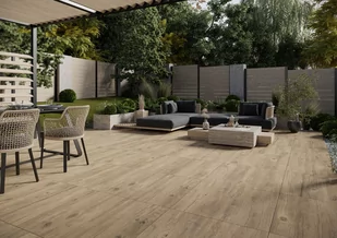 Gres Tarasowo-Balkonowy Wood Moments 2.0 Light Brown Mat Rect 59,3X59,3 Opoczno - Płytki ceramiczne - miniaturka - grafika 1